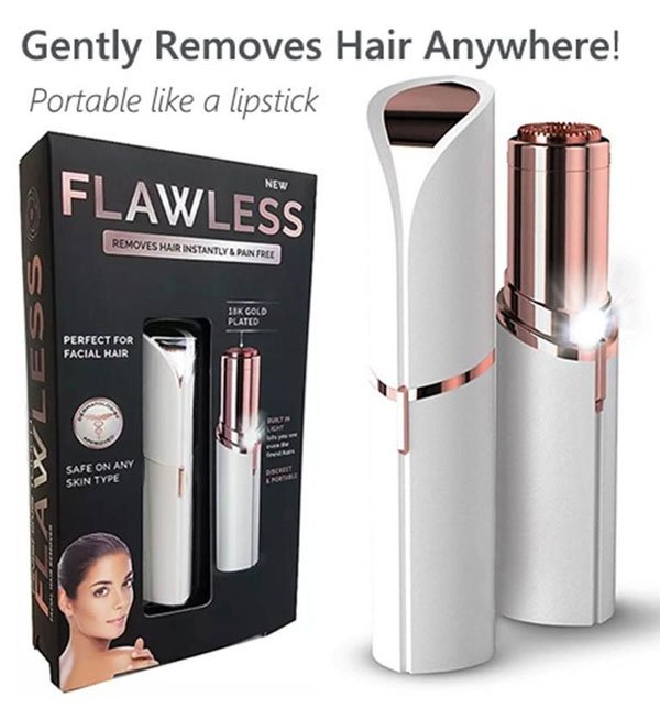 Facial Hair Remover Flawless (usb Rechargeable)