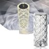 Diamond Rose Crystal Lamp Bedside Acrylic Usb Rechargeable Table Lamp