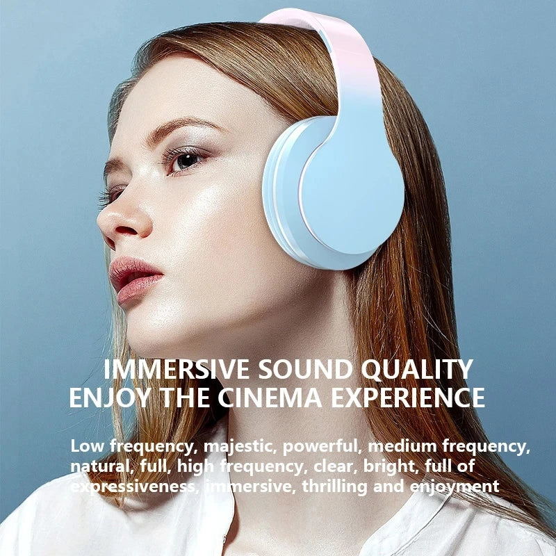 Gradient Headset Wireless BT 5.1 Headphones With Mic