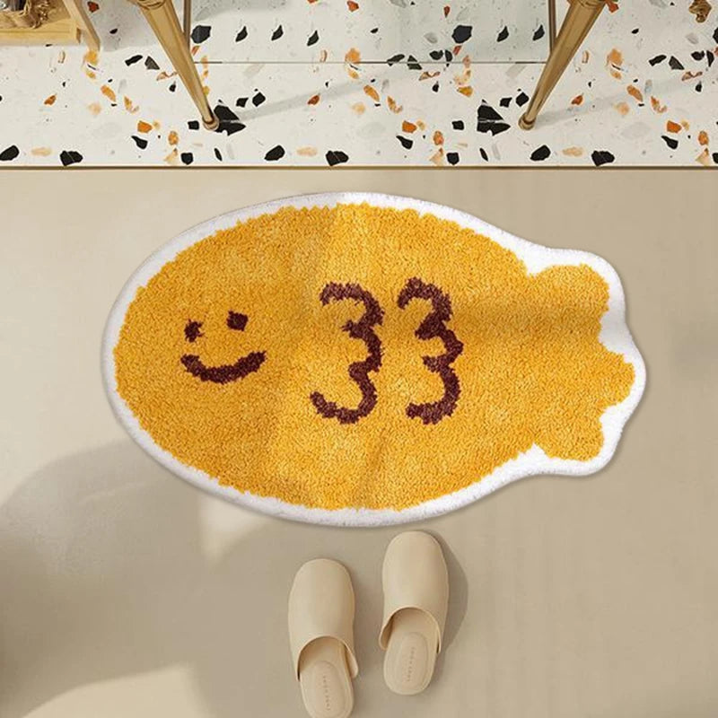 Kawaii Bear Rug Carpet for Living Room Bederoom Beside Area Rugs