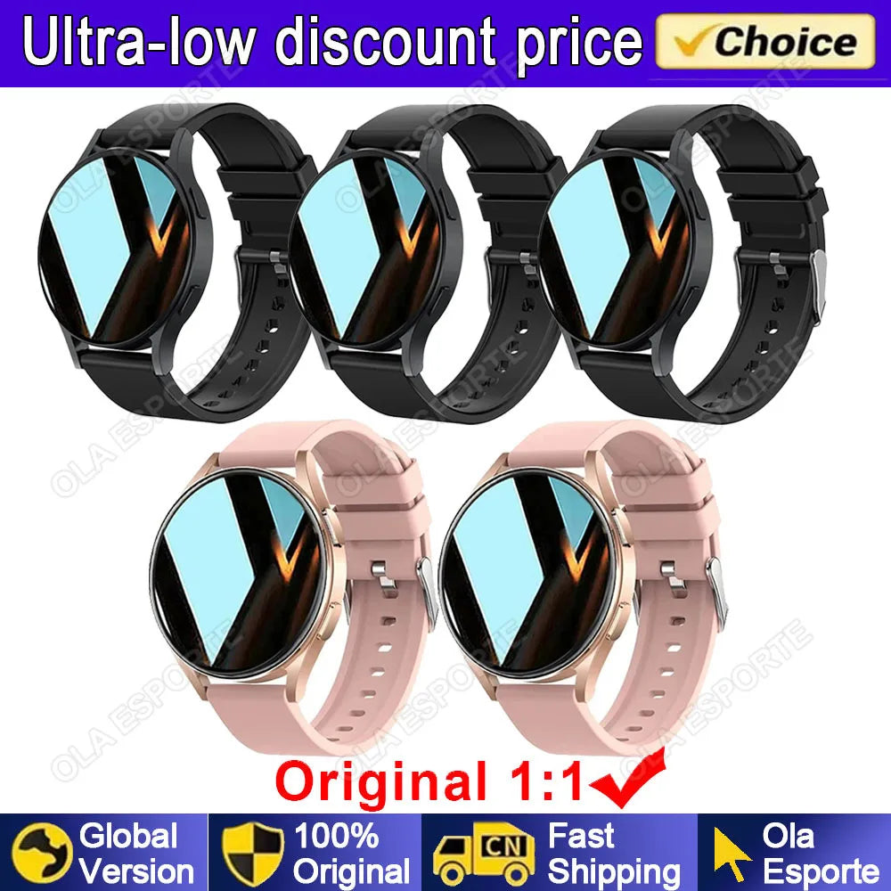 Bluetooth Call Smart Watch Women Custom Dial Steel Watches