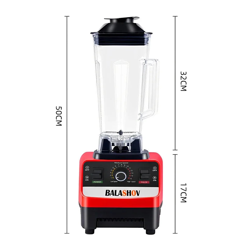 2000W Heavy Duty Commercial Blender Fruit Mixer Juicer Food