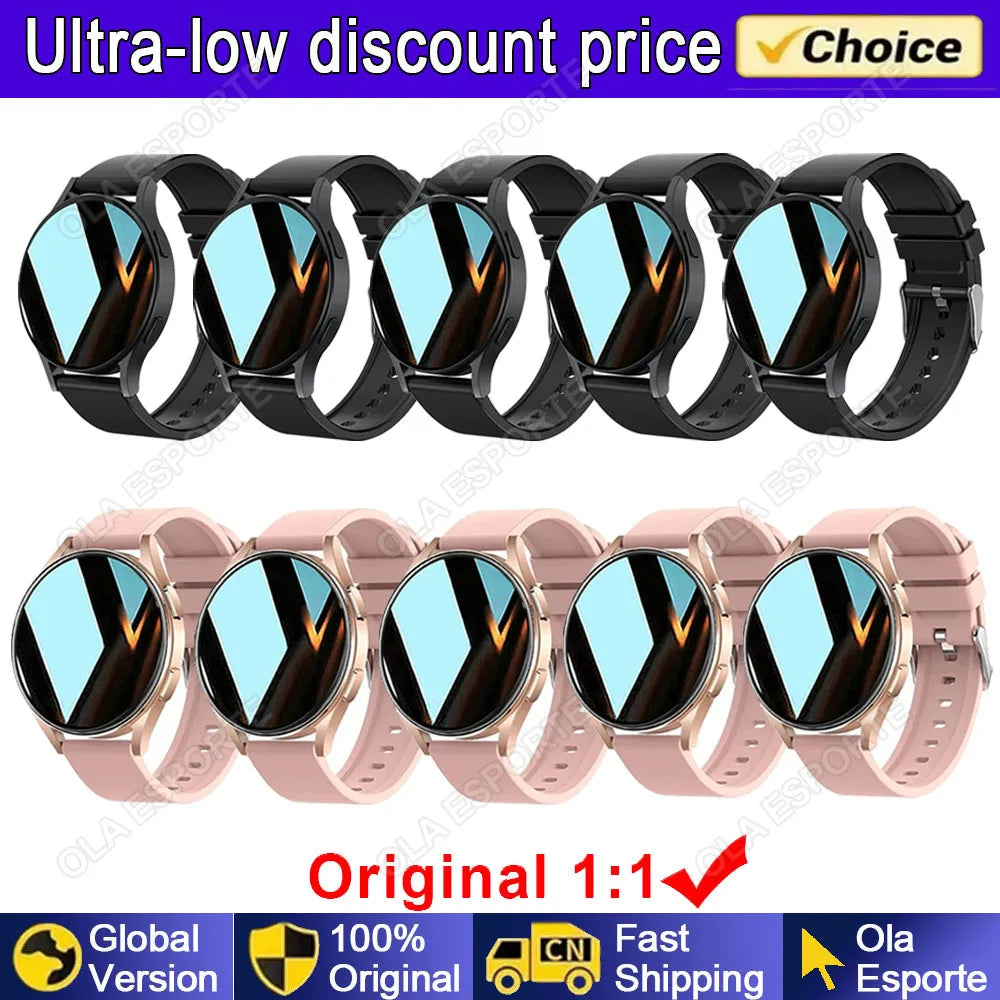 Bluetooth Call Smart Watch Women Custom Dial Steel Watches