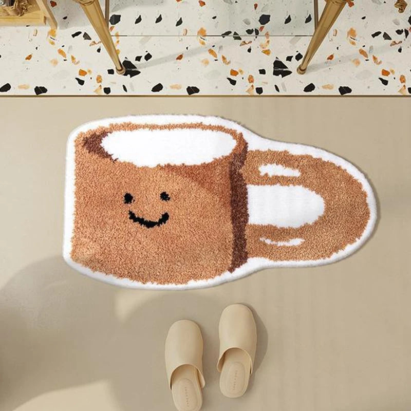 Kawaii Bear Rug Carpet for Living Room Bederoom Beside Area Rugs