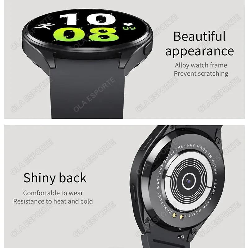 Bluetooth Call Smart Watch Women Custom Dial Steel Watches