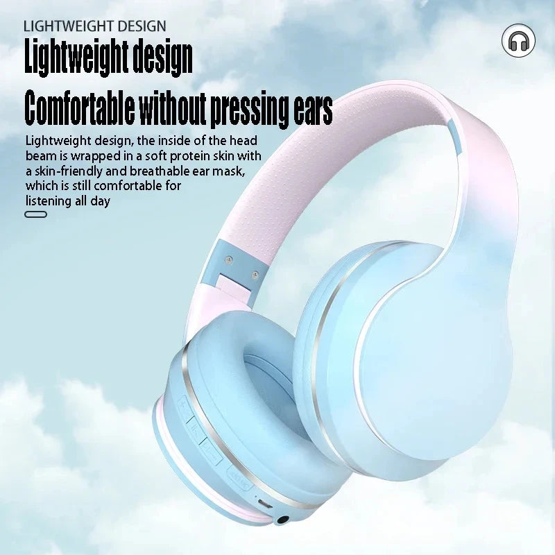 Gradient Headset Wireless BT 5.1 Headphones With Mic