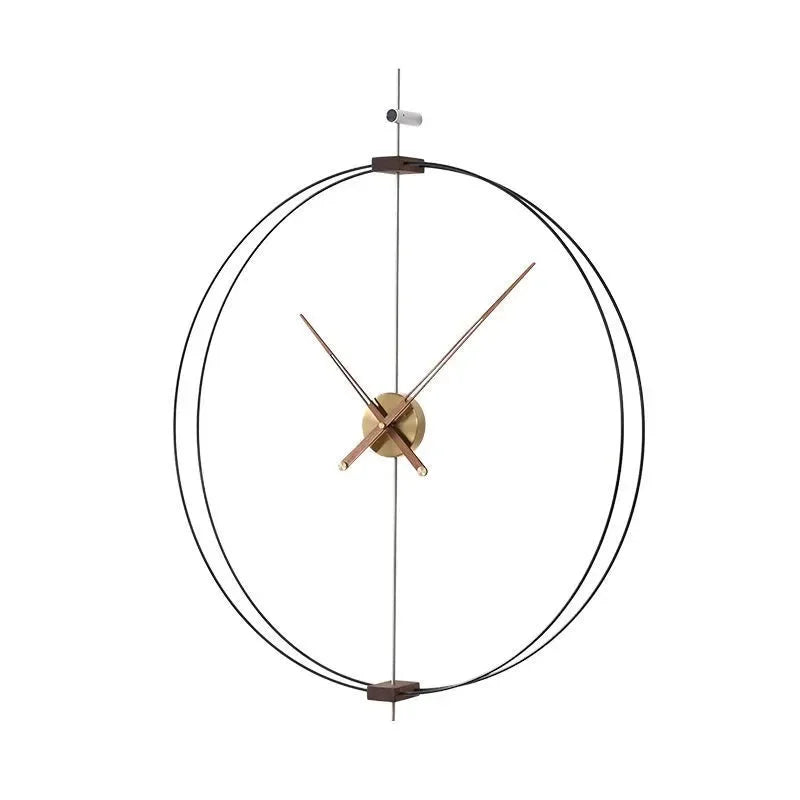 Aesthetic Design Wall Clocks Vintage Korean Simple Restaurant