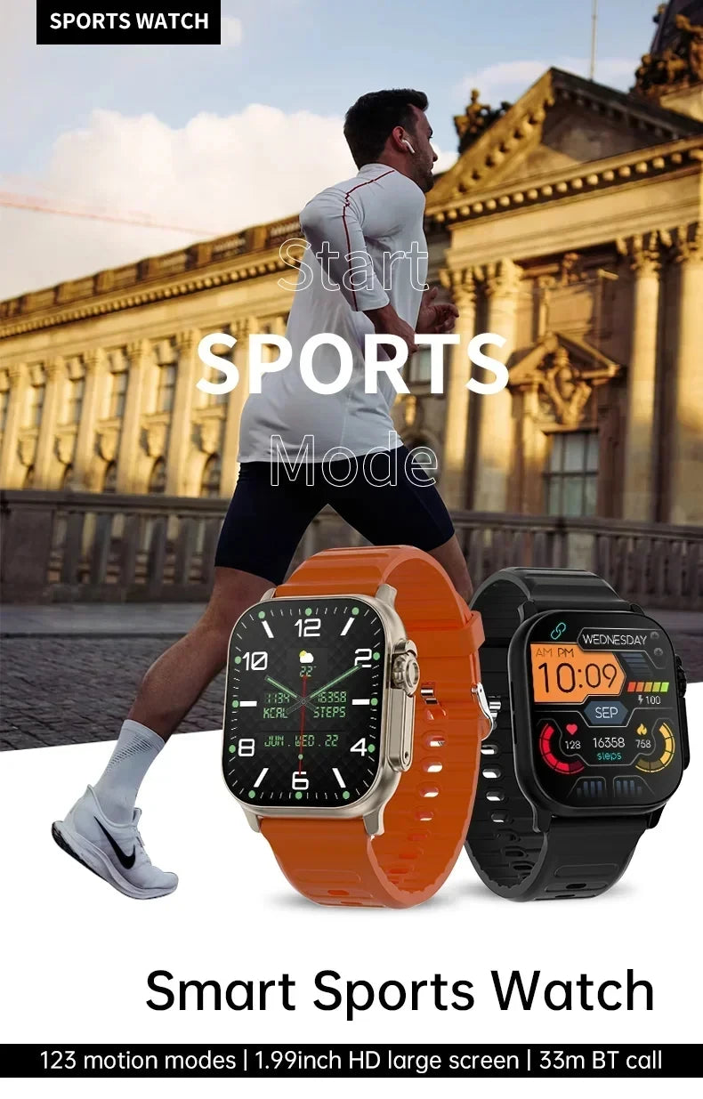 New Smart Watch T10 U2 Watch Ultra IWO Watch Ultra