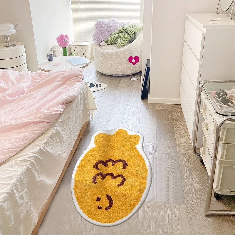 Kawaii Bear Rug Carpet for Living Room Bederoom Beside Area Rugs