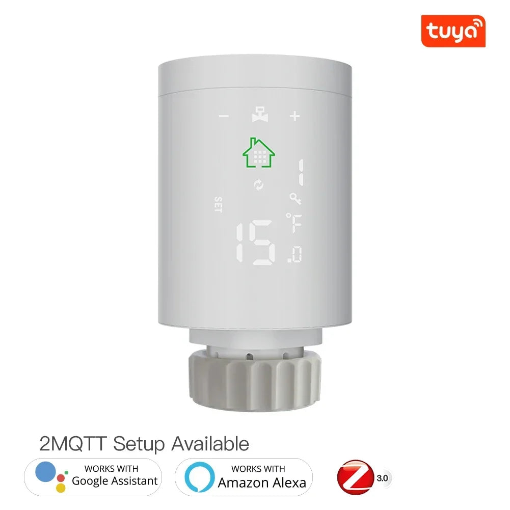 MOES ZigBee3.0 Radiator Actuator Programmable Thermostatic