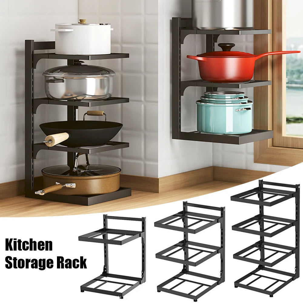 2/3/4 Layer Kitchen sink storage rack household multi-layer