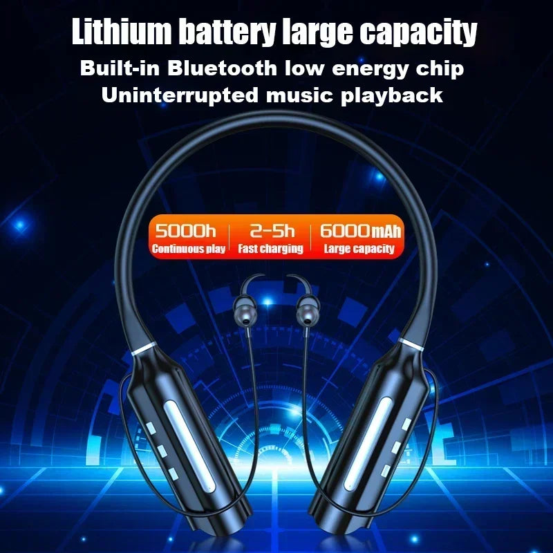 500Hours Playback Wireless Headphones Bluetooth Earphones