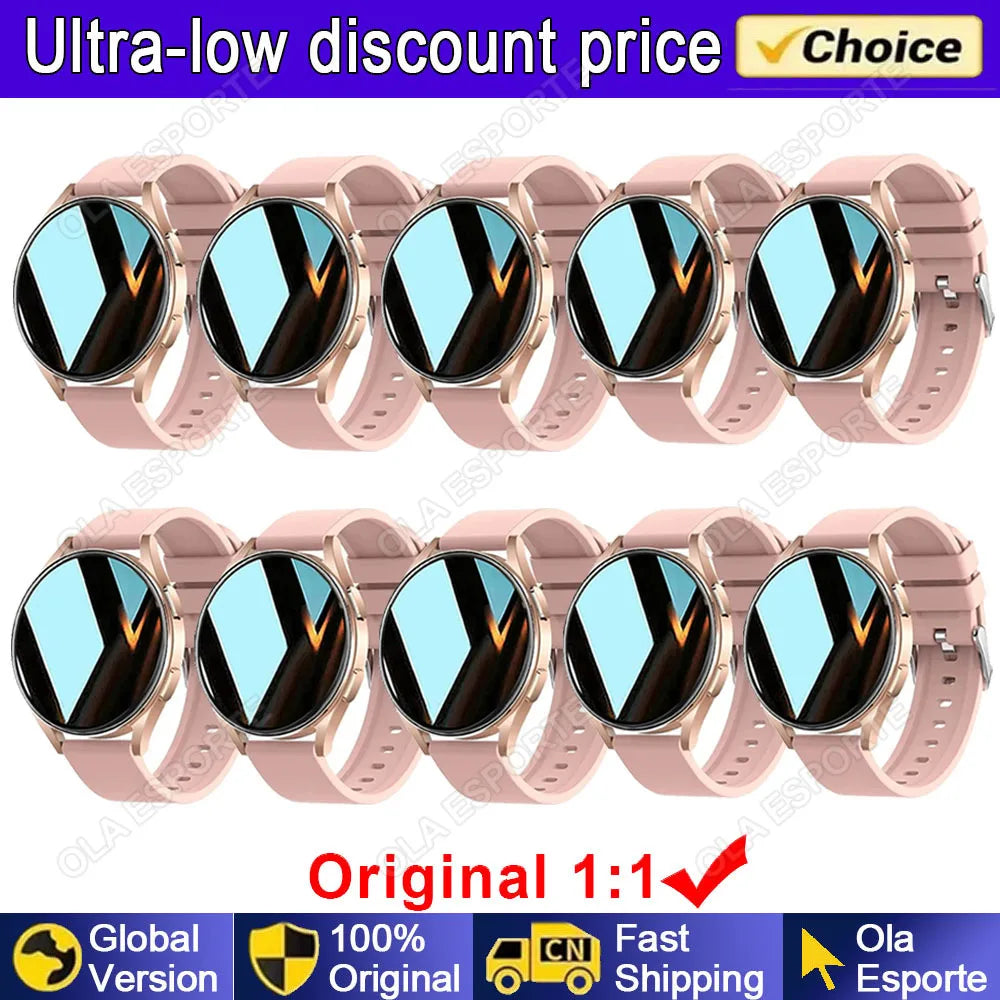 Bluetooth Call Smart Watch Women Custom Dial Steel Watches