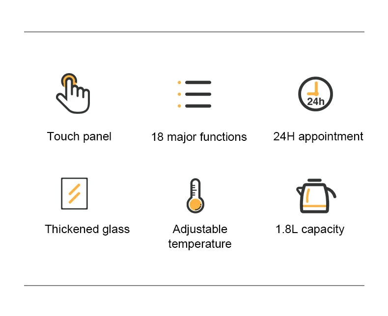 110V/220V Multifunction Electric Preserving Health Kettle