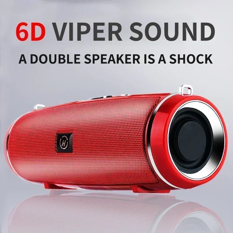 Portable Bluetooth Speaker Mini Wireless HIFI Surround Sound Subwoofer