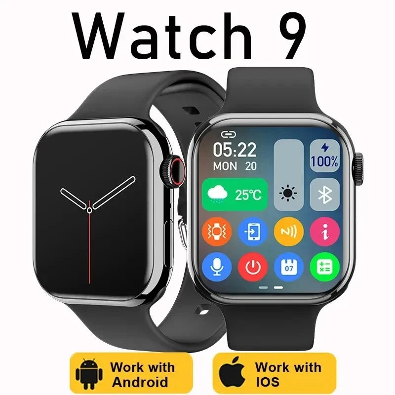 New Watch 9 Smart Watch Fitness Women Always Display