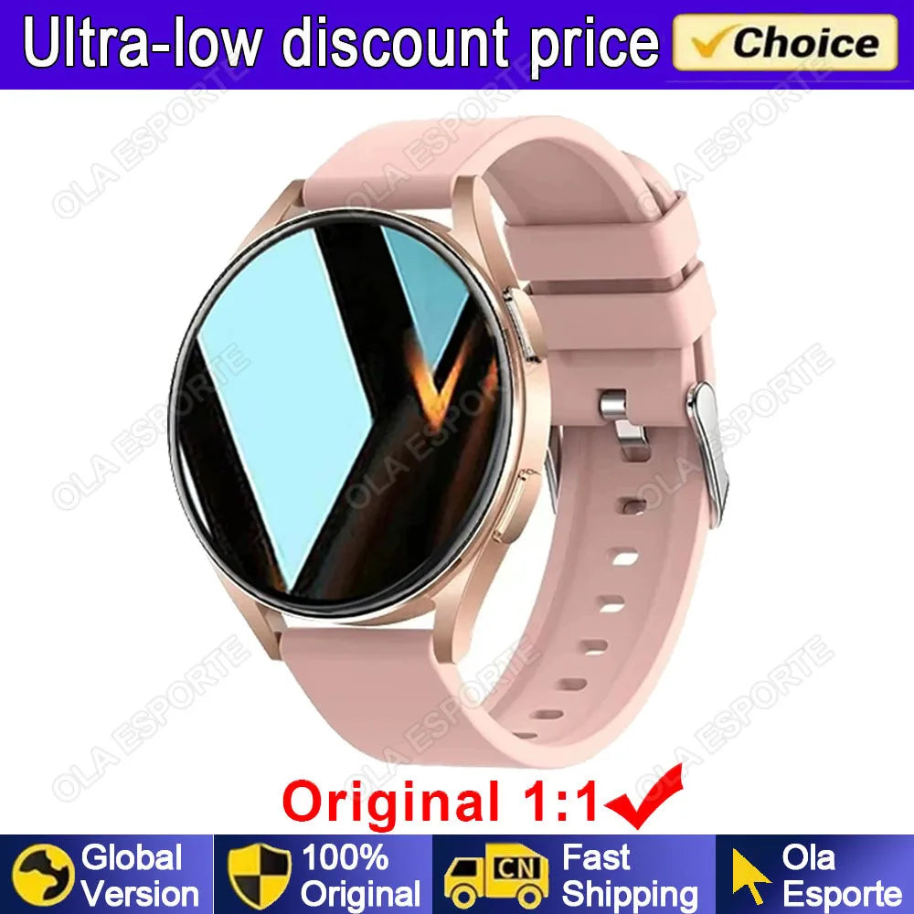 Bluetooth Call Smart Watch Women Custom Dial Steel Watches