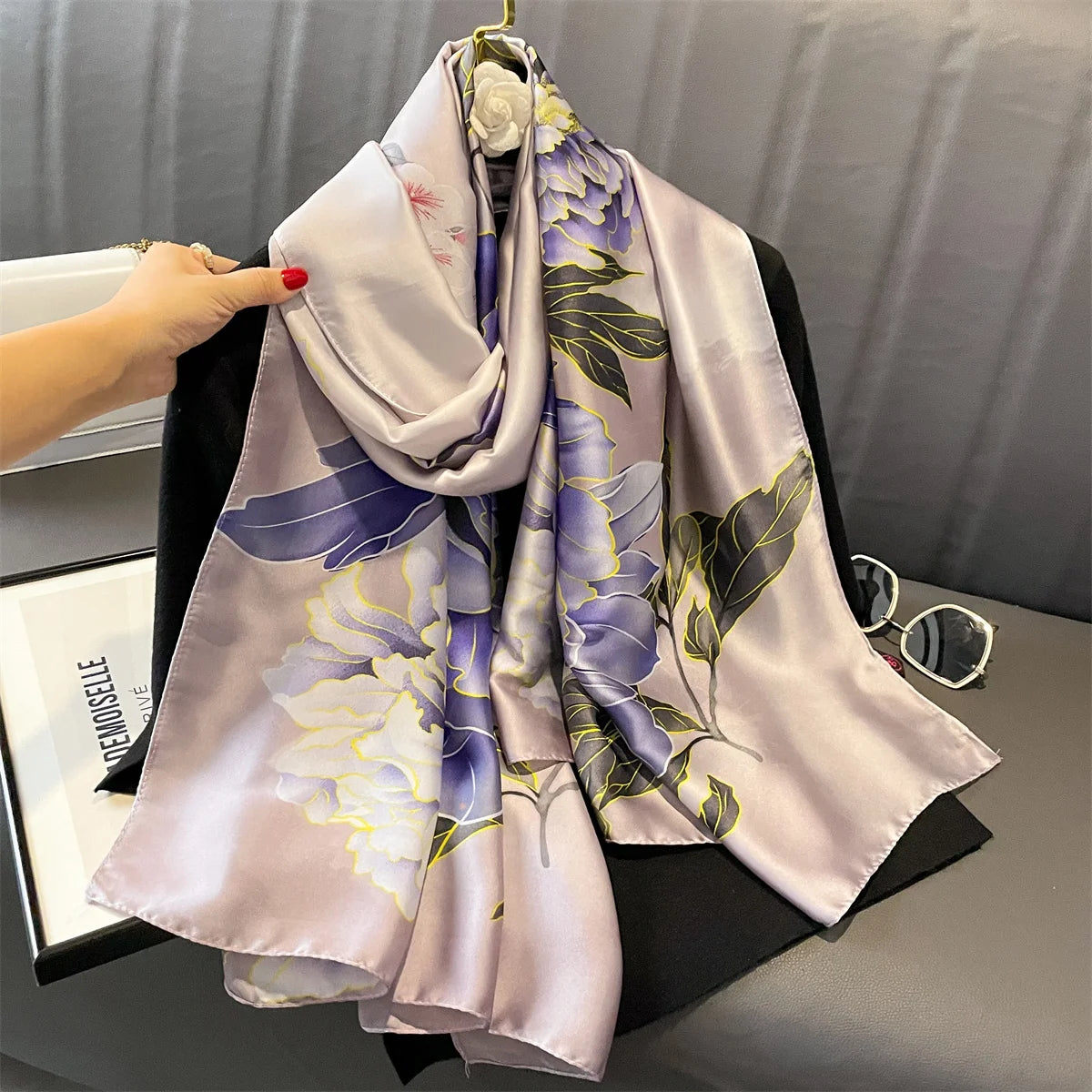 Luxury Brand Scarf Spring Summer Women Beach Sunscreen