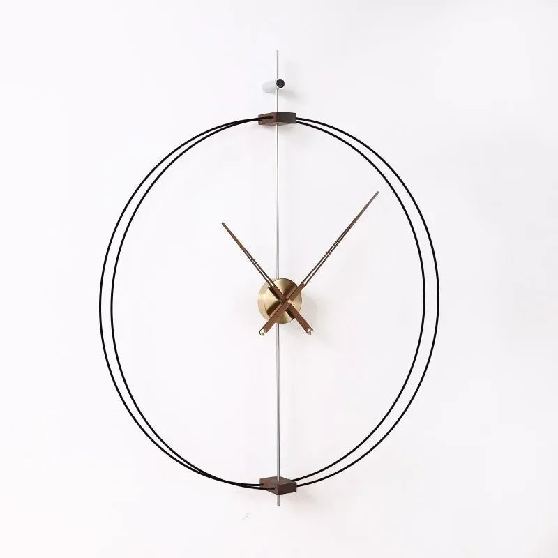 Aesthetic Design Wall Clocks Vintage Korean Simple Restaurant