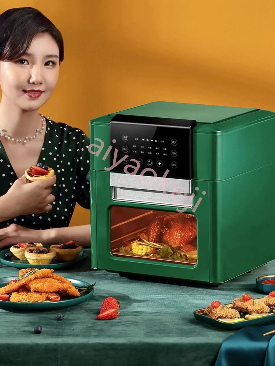 Electric Air Fryer Oven Nonstick Toaster French fries Oil free Health