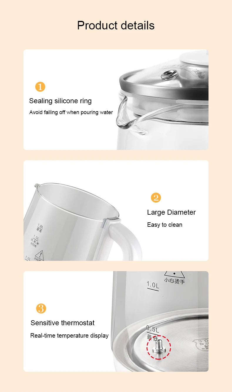 110V/220V Multifunction Electric Preserving Health Kettle