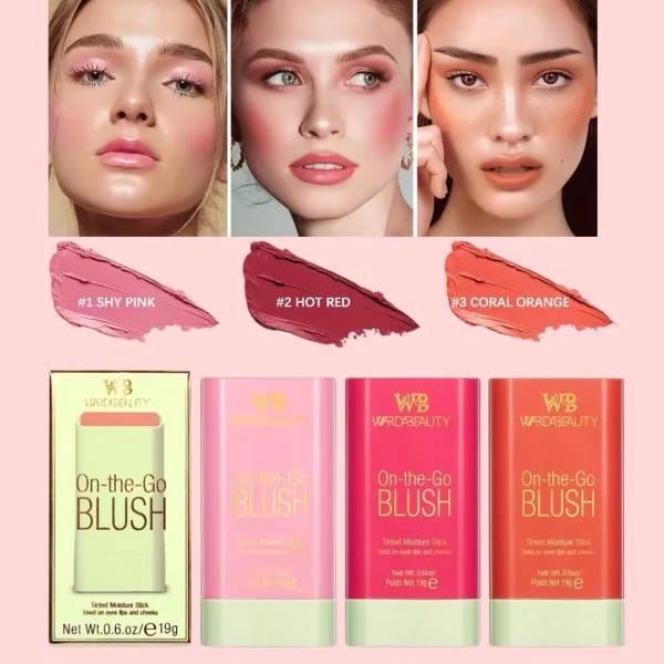 Pixi Blush Stick Combo with 5 in 1 Lipsticks