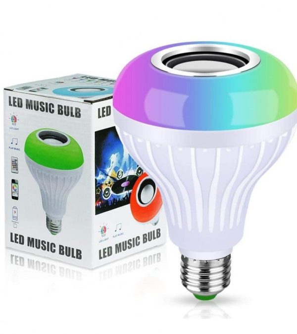 LED Bluetooth Speaker bulb with remote control